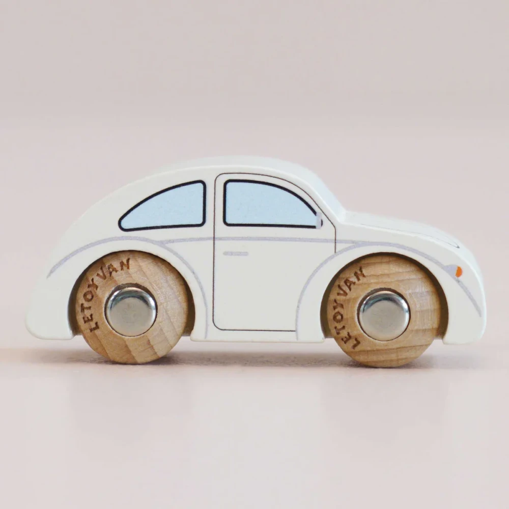 Le Toy Van: Drewniane Autko Retro Betty – Kultowy Garbus w wydaniu FSC