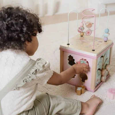 Little Dutch drewniana kostka edukacyjna Fairy Garden