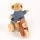 Egmont Toys Miś Alexis na motorku Vespa 12m+, drewniana zabawka do pchania dla dzieci, idealna na prezent na roczek i dla chłopca oraz dziewczynki 1, 2 i 3 latki, rozwija motorykę i wyobraźnię