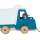 Small Foot Drewniana Wywrotka do Ciągnięcia dla Dzieci 18m+ | Wielofunkcyjny Pojazd 3w1 z Gumowanymi Kołami i Ruchomą Skrzynią, Wspiera Naukę Chodzenia i Motorykę Małą, Solidna Zabawka z Drewna, Idealny Prezent dla Półtorarocznego Dziecka.