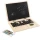 Small Foot Drewniany Laptop Edukacyjny z Tablicą Magnetyczno-Kredową i Smartfonem dla Dzieci 6+ | Kreatywny Zestaw do Nauki Liter i Cyfr z Kredą i Gąbką, Ekologiczna Zabawka do Naśladowania Dorosłych, Idealny Prezent dla Ucznia i do Podróży.