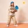 BS Toys Zestaw do Pickleballa Kompletny Zestaw Sportowy dla Rodziny 8+ 2 Drewniane Rakietki FSC, Siatka z Metalowym Stelażem i Piłki, Gra Rakietowa do Ogrodu i na Plażę, Poprawia Refleks, Kondycję i Koordynację, Idealny Prezent dla Dzieci i Dorosłych