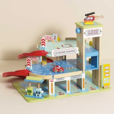 Le Toy Van drewniany garaż Le Grand