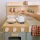 Drewniana Kuchnia dla Dzieci Tender Leaf Toys Mini Chef | Kuchnia Drewniana z Akcesoriami i Naczyniami, Piekarnik i Zlew z Drewna FSC, Zabawka w Gotowanie i Dom, Idealny Prezent dla Dziewczynki i Chłopca, dla 3-latka i 4-latki.