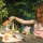 Drewniana Restauracja na Plaży Tender Leaf Toys Domek dla Lalek i Figurki dla Dzieci 3+, Nadmorski Sklepik i Bar z Akcesoriami z Drewna FSC, Zabawka w Odgrywanie Ról, Prezent dla Dziewczynki i Chłopca, dla 3-latki i 4-latki