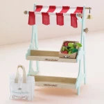Le Toy Van stragan drewniany do zabawy w sklep dla dzieci Honeybee Market