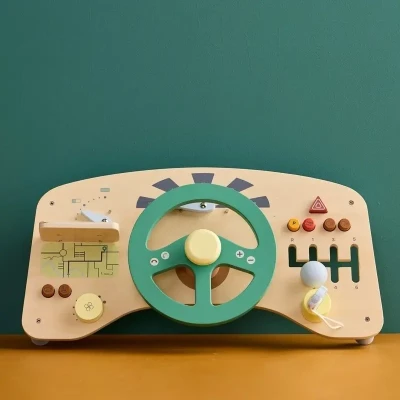 Kids Concept kierownica samochodowa zabawka manipulacyjna