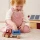 Drewniany Traktor z Przyczepką Kid's Concept Aiden FSC | Edukacyjny Pojazd Rolniczy z Kłodami dla Dzieci 12m+, Drewniana Zabawka na Farmę, Wspiera Motorykę Małą i Logiczne Myślenie, Prezent na Roczek dla Chłopca i Dziewczynki.