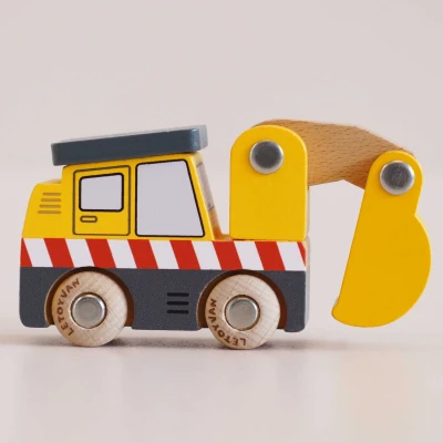 Le Toy Van drewniana koparka retro GT210 Eddie