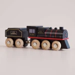 Pociąg Lokomotywa Drewniana dla Dzieci Parowóz Retro Le Toy Van Francis 2+