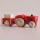 Drewniany Traktor Retro z Przyczepką Le Toy Van FSC GT190 Tilly | Edukacyjny Pojazd Rolniczy z Sianem dla Dzieci 2+, Klasyczna Drewniana Zabawka na Farmę bez Plastiku, Wspiera Motorykę Małą i Rozwój STEM, Prezent dla Chłopca i Dziewczynki.