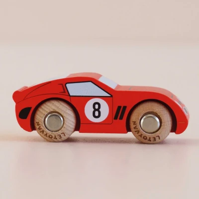 Le Toy Van drewniane autko sportowe wyścigowe retro GT25 Finley