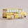 Drewniany Szkolny Autobus Retro Le Toy Van GT285 Rufus | Żółty Autobus Amerykański z Drewna FSC dla Dzieci 2+, Pojazd z Kolekcji Classic Car Collection z Plakatem, Wspiera Motorykę i Zabawę Montessori, Prezent dla Dwulatka.