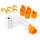 Elastyczny Mega Tor do Dmuchawy Air Toobz Fat Brain Toys Mega Run Distance Kit | Zestaw Uzupełniający z Rolką Folii Rurkowej 30m dla Dzieci 6+, Akcesorium do Konstrukcji Powietrznych STEM, Wspiera Myślenie Przestrzenne, Prezent dla Starszaka.