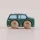 Drewniane Autko Retro Le Toy Van Molly | Brytyjska Ikona z Drewna FSC dla Dzieci 2+, Limitowane Autko Ekologiczne bez Plastiku, Wspiera Motorykę Małą i Koordynację Ruchową, Prezent dla Dwulatka.