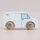 Autko Dostawcze Drewniane Furgon Retro Frank Van Le Toy Van