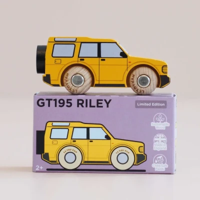 SUV Riley Autko Terenowe 4x4 Drewniane Samochodzik Le Toy Van 2+