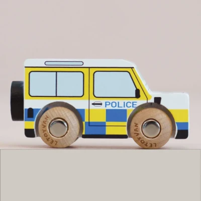 Le Toy Van drewniany samochód policyjny GT250 Bobby