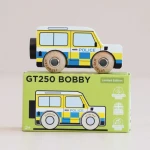 Radiowóz Samochód Policyjny Drewniany Bobby Le Toy Van