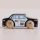 Drewniany Radiowóz Policyjny Sam Le Toy Van Classic Car No. 41 GT255 | Autko Retro dla Dzieci 2+, z Ekologicznego Drewna Brzozowego i Bukowego FSC, Pojazd Montessori Wspierający Rozwój Chwytu i Wyobraźni, Plakat w Zestawie.