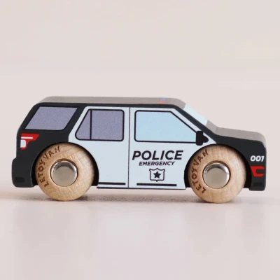 Le Toy Van autko drewniany policyjny SUV GT260 Liberty