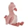 Miękka Przytulanka Maskotka Little Dutch Flaming Safari Friends GRS | Pierwszy Mini Pluszak Sensoryczny dla Niemowląt od Urodzenia 0+, Ekologiczny Flaming do Chwytania 17 cm, Zróżnicowane Faktury i Pastelowy Róż, Prezent na Baby Shower.
