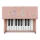 Drewniane Pianino Elektroniczne Little Dutch Różowe Safari Pierwszy Instrument Interaktywny dla Dzieci od 1 Roku Życia 1+, Mini Keyboard z 11 Kolorowymi Klawiszami z Drewna Ekologicznego, Wspiera Rozwój Słuchu i Kreatywności, Prezent dla Roczniaka