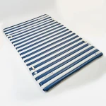 Sunnylife duży materac XXL Mata Wodna Party Pad Marine Stripe 260 x 196 cm