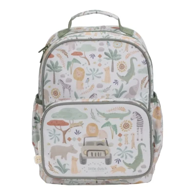 Plecak dla Dzieci do Przedszkola i na Wycieczki Little Dutch 35 cm Safari