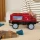 Klocki Magnetyczne Cleverclixx Fire Rescue Pack Intense | Zestaw Konstrukcyjny Straż Pożarna 39 Elementów dla Dzieci 3+, Przezroczyste Klocki z Tematycznymi Nadrukami i Podwoziem Kołowym, Klocki STEM Wspierające Rozwój i Wyobraźnię Przestrzenną.