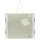 Luxe Floating Chair Dmuchany Fotel Basenowy Casa Cream | Pływający Leżak Ogrodowy z Materiałowym Pokrowcem, Szybkoschnący Materac z Siatką Mesh i PVC bez Ftalanów, Wymiary 110 x 93 cm, Obciążenie do 80 kg.