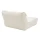Luxe Floating Chair Dmuchany Fotel Basenowy Casa Cream | Pływający Leżak Ogrodowy z Materiałowym Pokrowcem, Szybkoschnący Materac z Siatką Mesh i PVC bez Ftalanów, Wymiary 110 x 93 cm, Obciążenie do 80 kg.