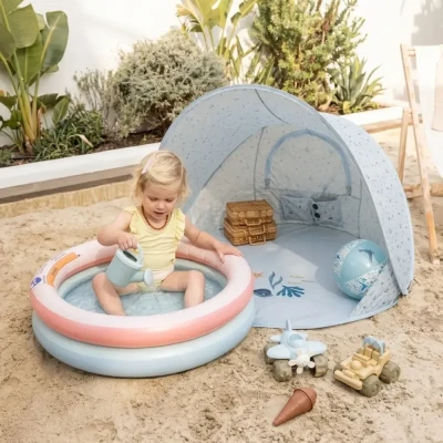 Little Dutch Namiot plażowy UV40 + basenik 60 cm