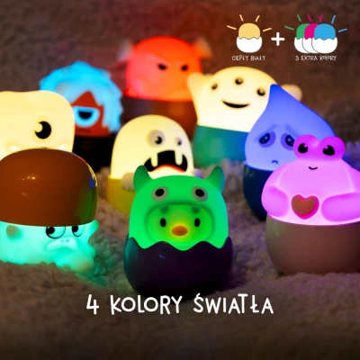 Eggy’s Mystery Lights Monsters Mini Lampka Niespodzianka