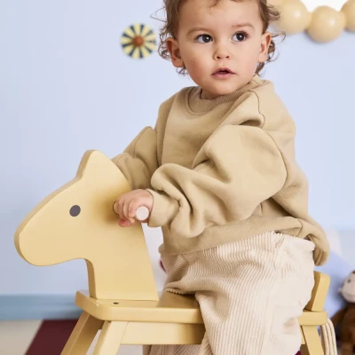 Konik na Biegunach Klasyczny Drewniany Kids Concept