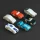 Ekskluzywny zestaw prezentowy 6 drewnianych samochodzików kolekcjonerskich brytyjskiej marki Le Toy Van z serii Iconic Cars. Kolorowe autka kieszonkowe wykonane z drewna brzozowego i bukowego FSC, ekologiczna zabawka dla dwulatka wolna od plastiku.