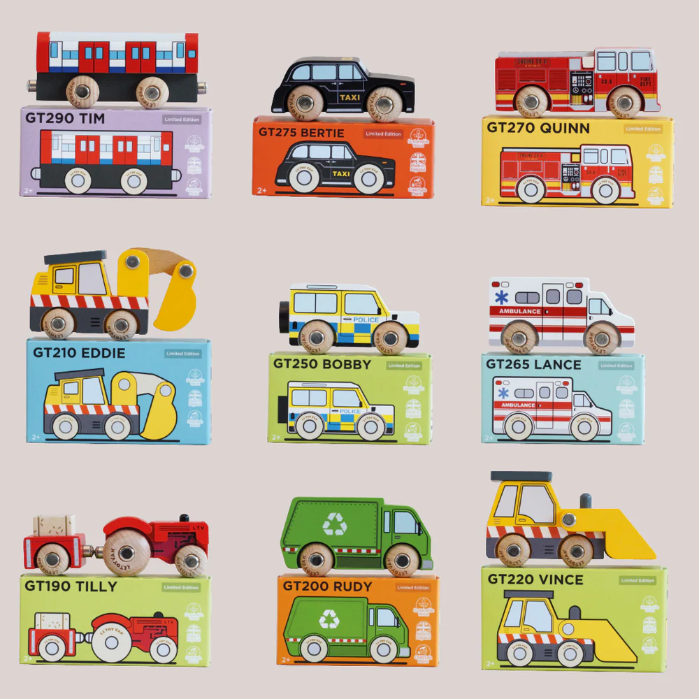 Autka GT People Who Help Us Car Gift Set