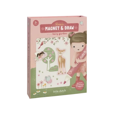 Książeczka Kreatywna Magnetyczna Układanka Rosa Little Dutch  3+