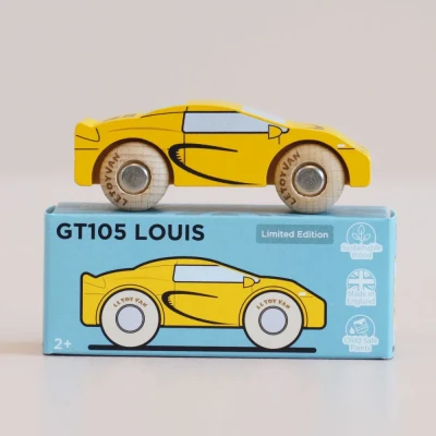 Autko Louis Samochód Wyścigowy Drewniany Le Toy Van