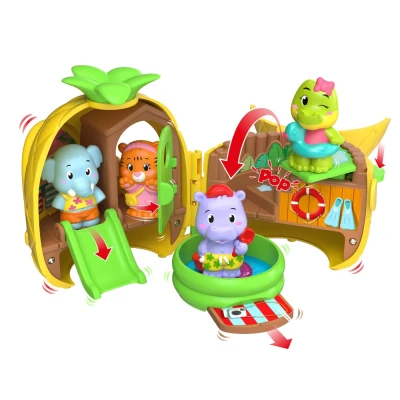 Domek Ananas z Basenem i Figurką Pop Up Klorofil