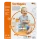 Fat Brain Toys sensoryczny sorter kulek SortAgain mechaniczny labirynt z korbką. Sorter motoryczny ze świdrem i zamkniętą obudową Fat Brain Toys FA533-1 z tworzywa bez BPA dla dzieci od 2 lat 2+.