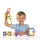 Fat Brain Toys Plip Kit silikonowe klocki elastyczne konstrukcyjne z przegubami kulowymi. Zestaw 52 silikonowe elementy z woreczkiem do prania Fat Brain Toys FA455-1 bez BPA dla dzieci od 5 lat 5+.