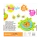 Fat Brain Toys układanka edukacyjna łamigłówka żuczek Bugzzle z kartami zadań. Układanka matematyczna przestrzenna bez BPA Fat Brain Toys FA252-1 dla dzieci od 3 lat 3+ / do nauki symetrii i logiki.