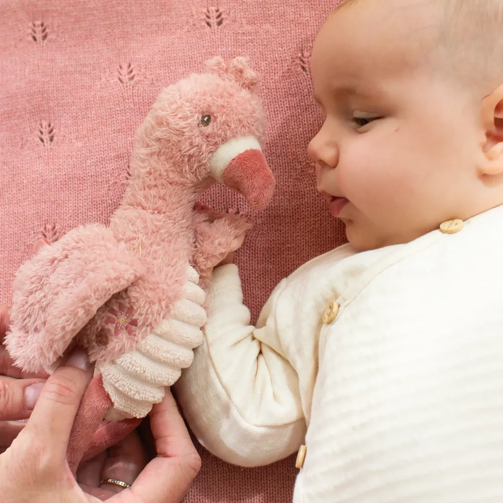 Flaming Pluszak Maskotka Przytulanka 17 cm Little Dutch Safari 0+