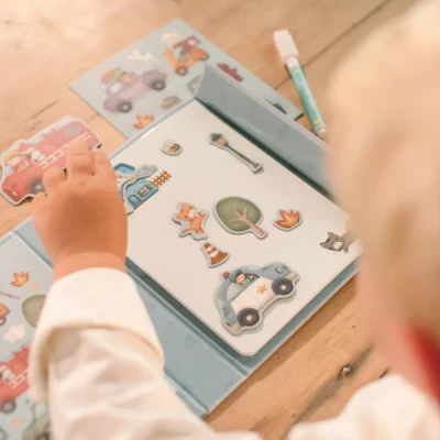 Little Dutch Książeczka Kreatywna Magnetyczna Jim