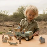 Little Dutch autko z figurkami Safari