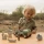 Little Dutch – Drewniany samochód Safari Friends z figurkami 12m+