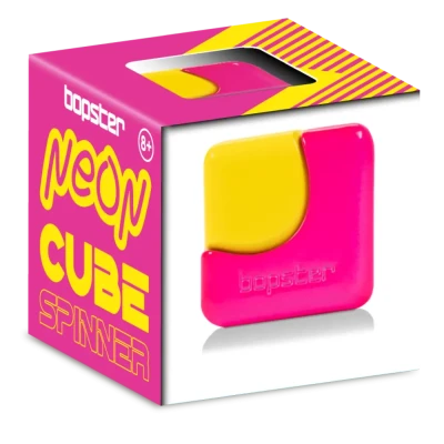 bopster kostka Cube Spinner NEON