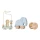 Little Dutch Drewniany zestaw prezentowy Safari Friends FSC