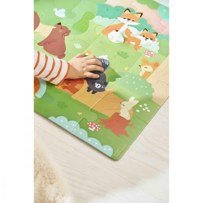 Janod puzzle sensoryczne Las